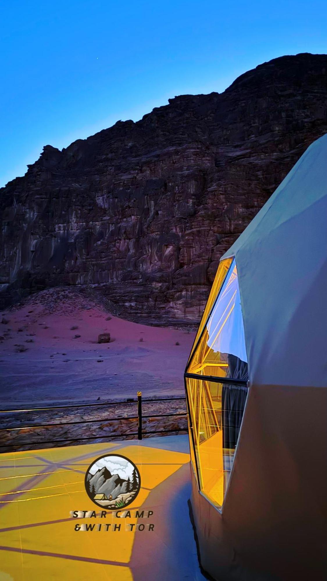Star Camp & With Tor Hotell Wadi Rum Exteriör bild