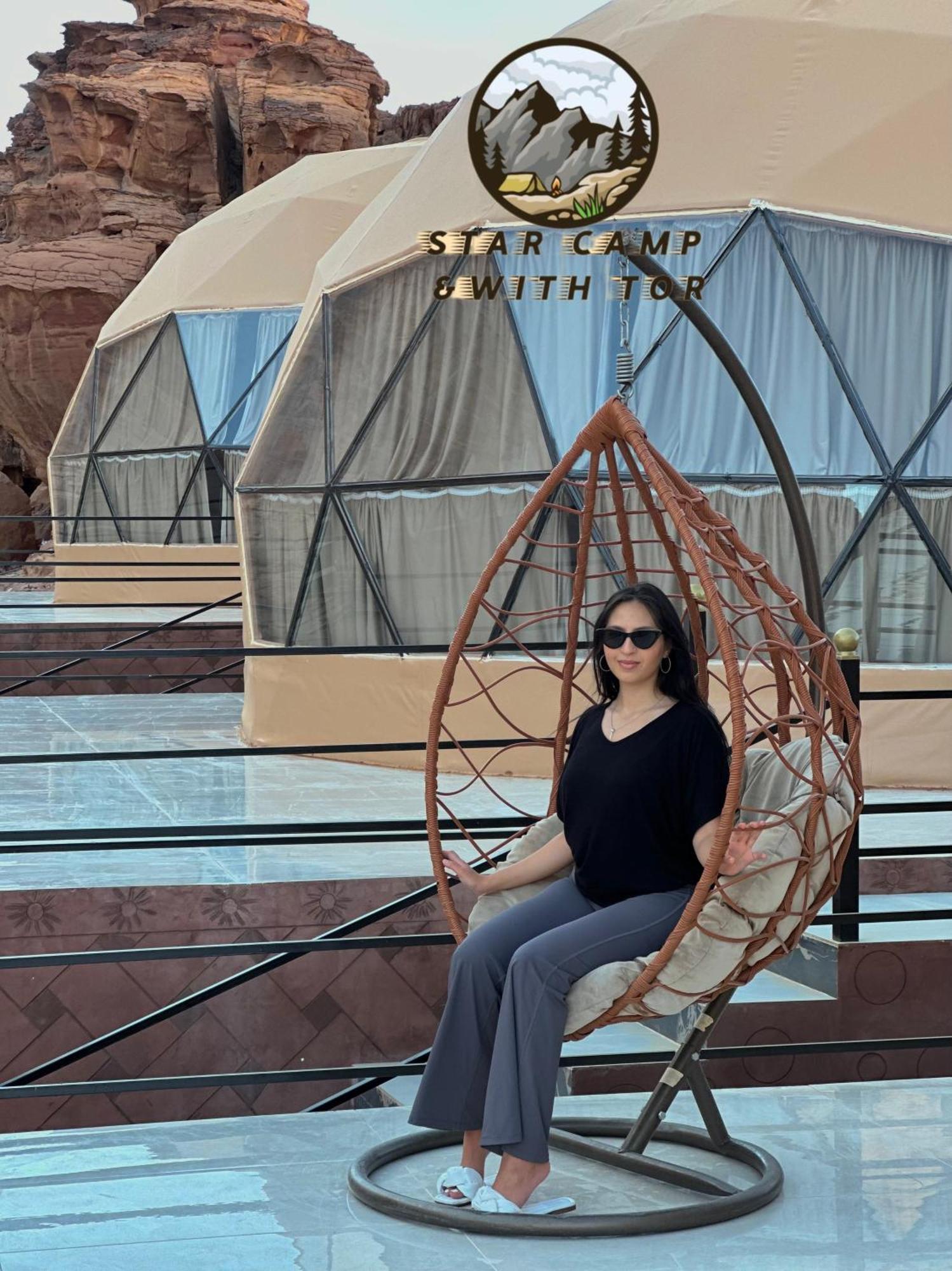Star Camp & With Tor Hotell Wadi Rum Exteriör bild